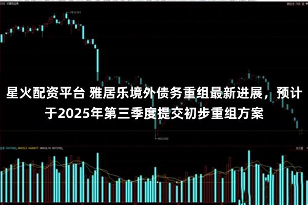 星火配资平台 雅居乐境外债务重组最新进展，预计于2025年第三季度提交初步重组方案